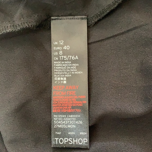 ⭐️Topshop Striped Layered skirt - Picture 9 of 10